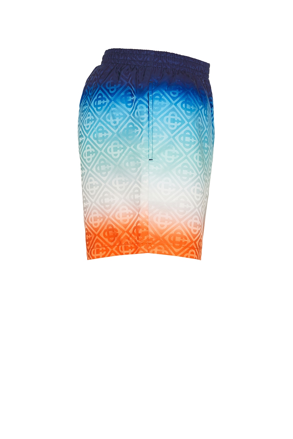 Printed Jacquard Swim Shorts - Thumbnail 3