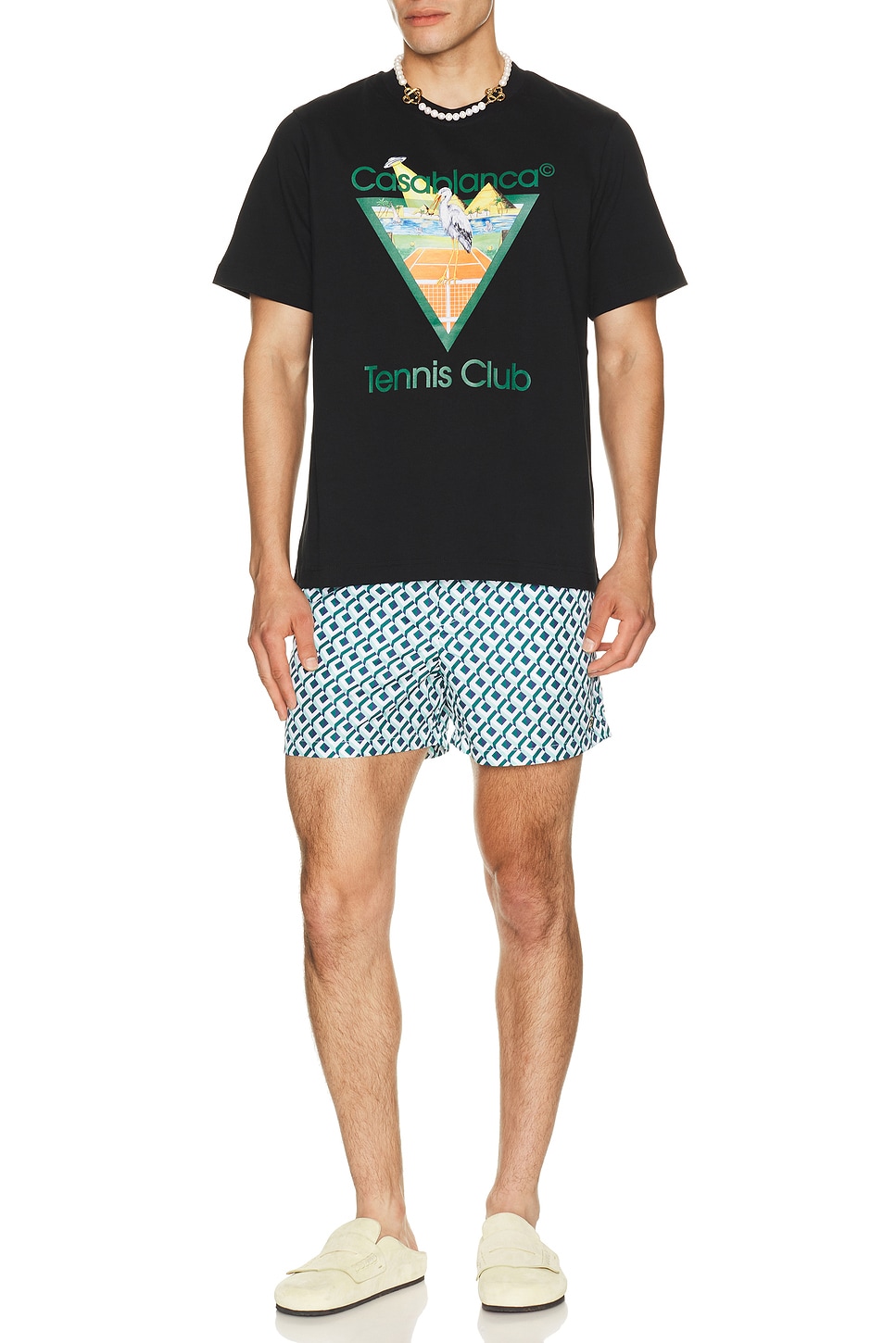 Casablanca Printed Swim Shorts | Thumbnail 3 Casablanca Printed Swim Shorts | Thumbnail 3