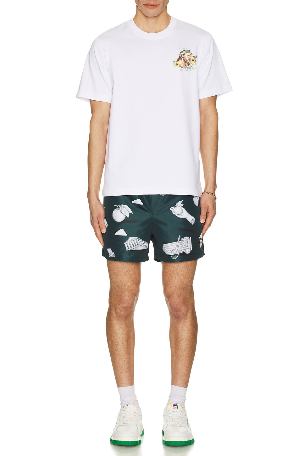 Image 1 of Casablanca Printed Swim Shorts in Metaphysical