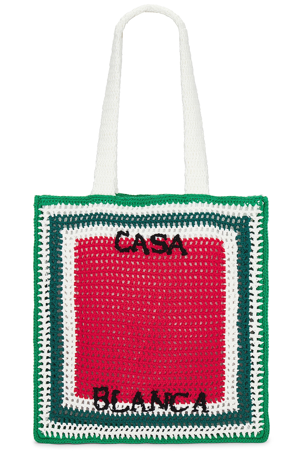 Cotton Crochet Bag in Multi