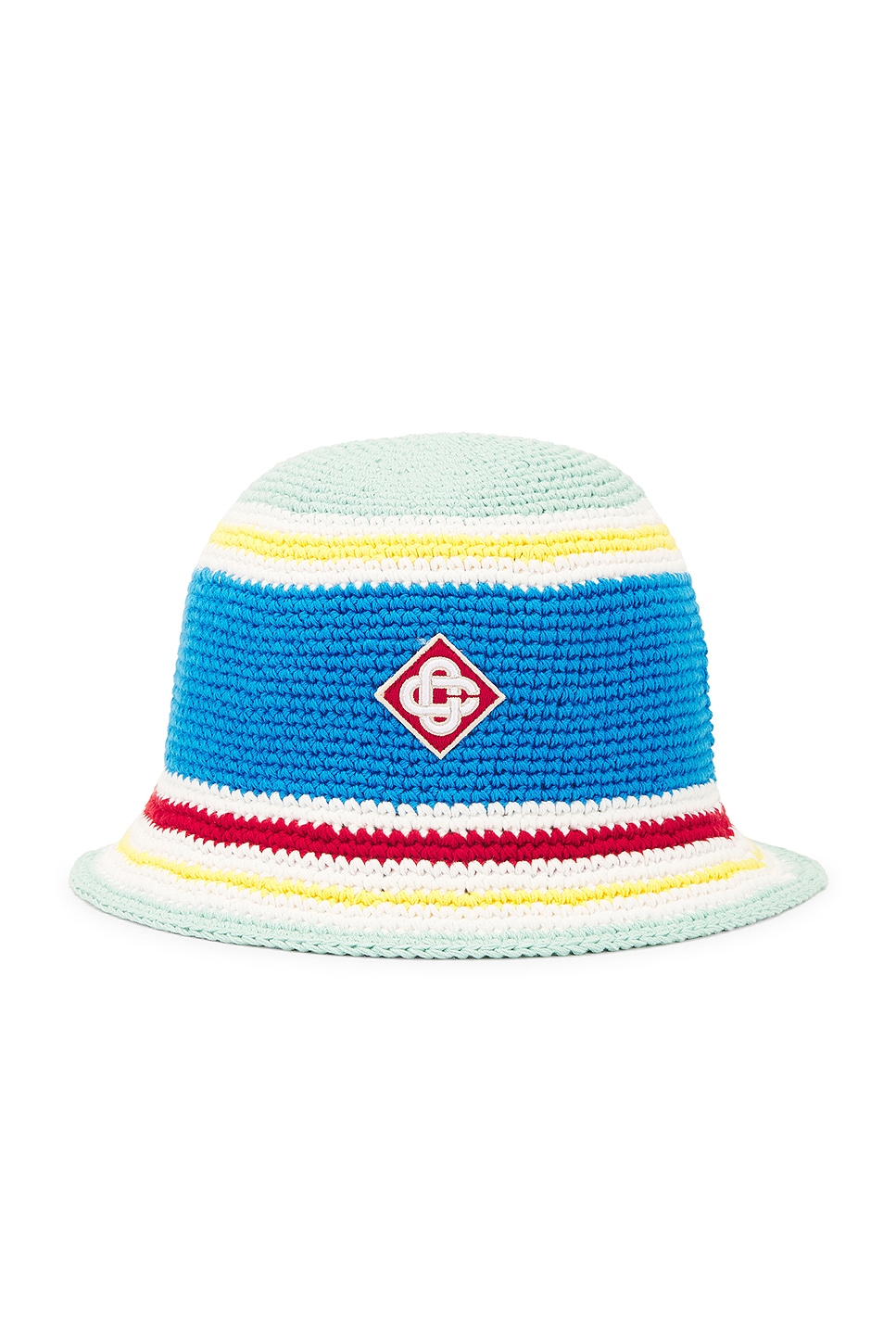 Crochet Bucket Hat in Blue