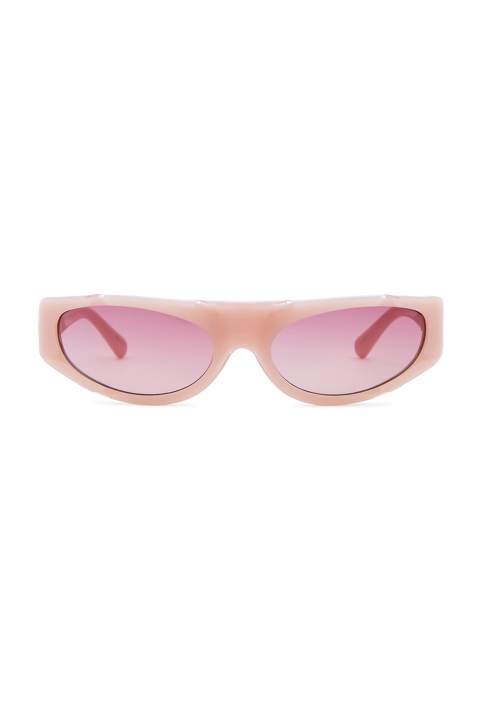 Casablanca Sport Frog Sunglasses In Pink