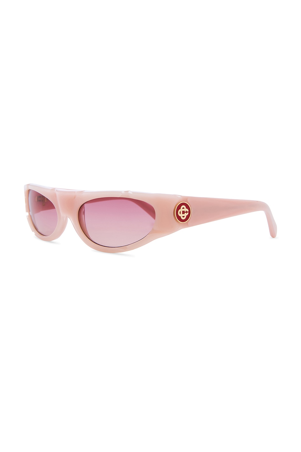 Casablanca Sport Frog Sunglasses In Pink