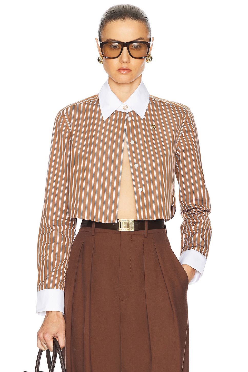 Casablanca Cotton Stripe Shirt