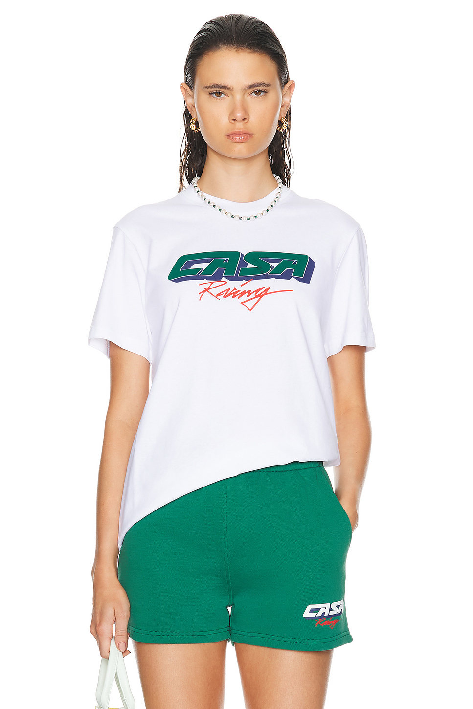Image 1 of Casablanca Casa Racing T-shirt in Casa Racing