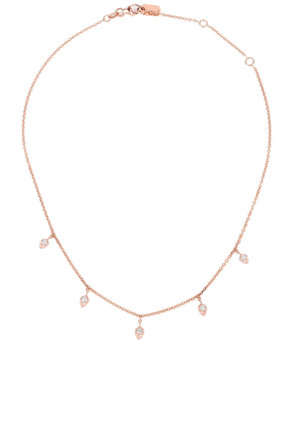 Image 1 of Carbon & Hyde Lily Choker in Rose Gold