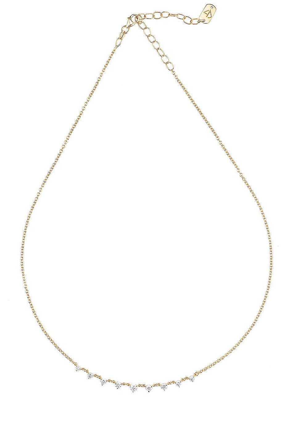Image 1 of Carbon & Hyde Mini Starstruck Necklace in 14K Yellow Gold