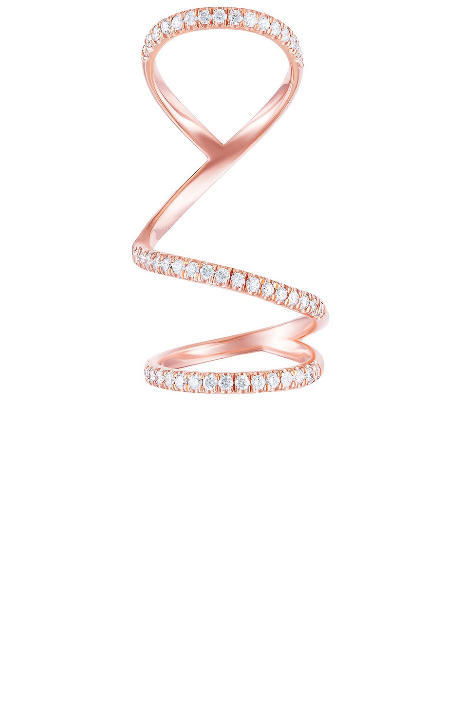 Image 1 of Carbon & Hyde Arabesque Ring in 14K Rose Gold