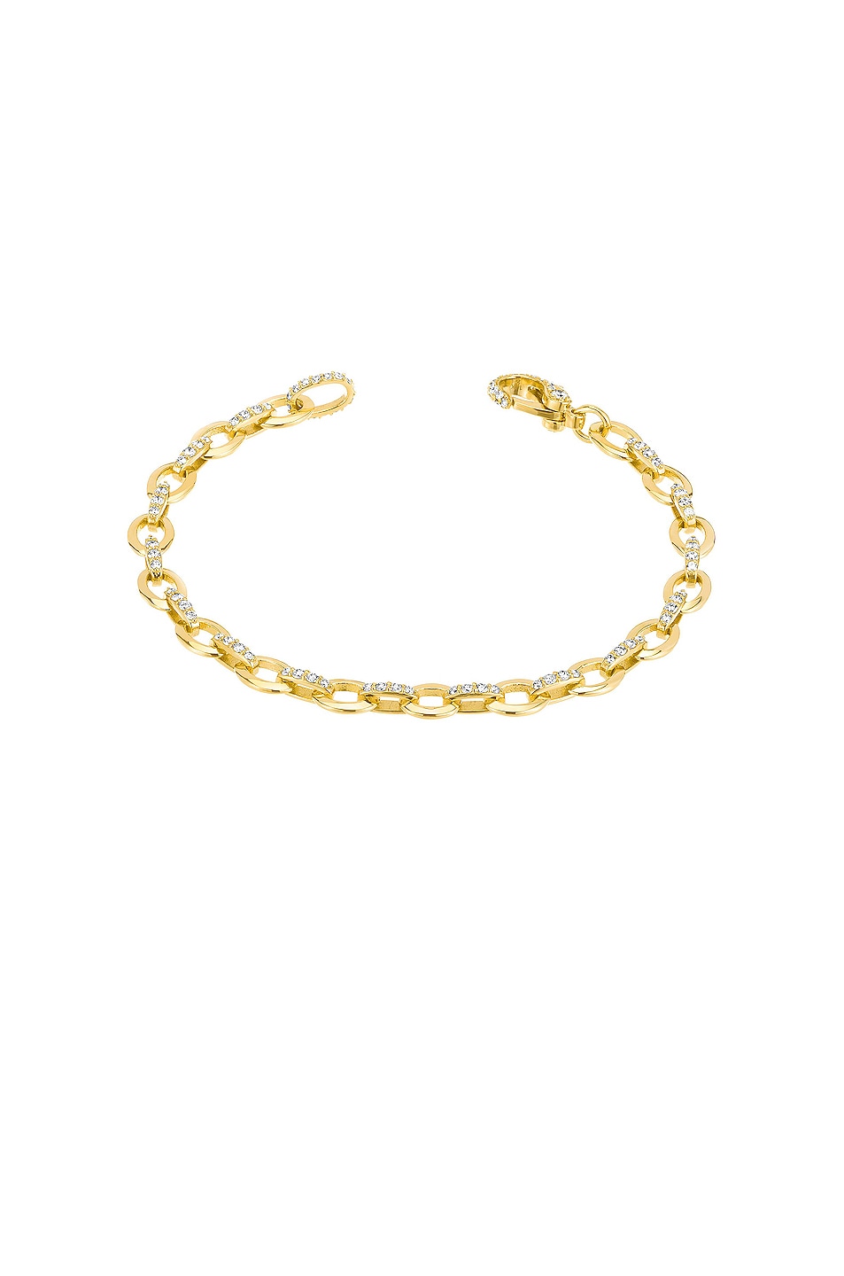 Image 1 of Carbon & Hyde Diamond Linked Bracelet in 14K Yellow Gold
