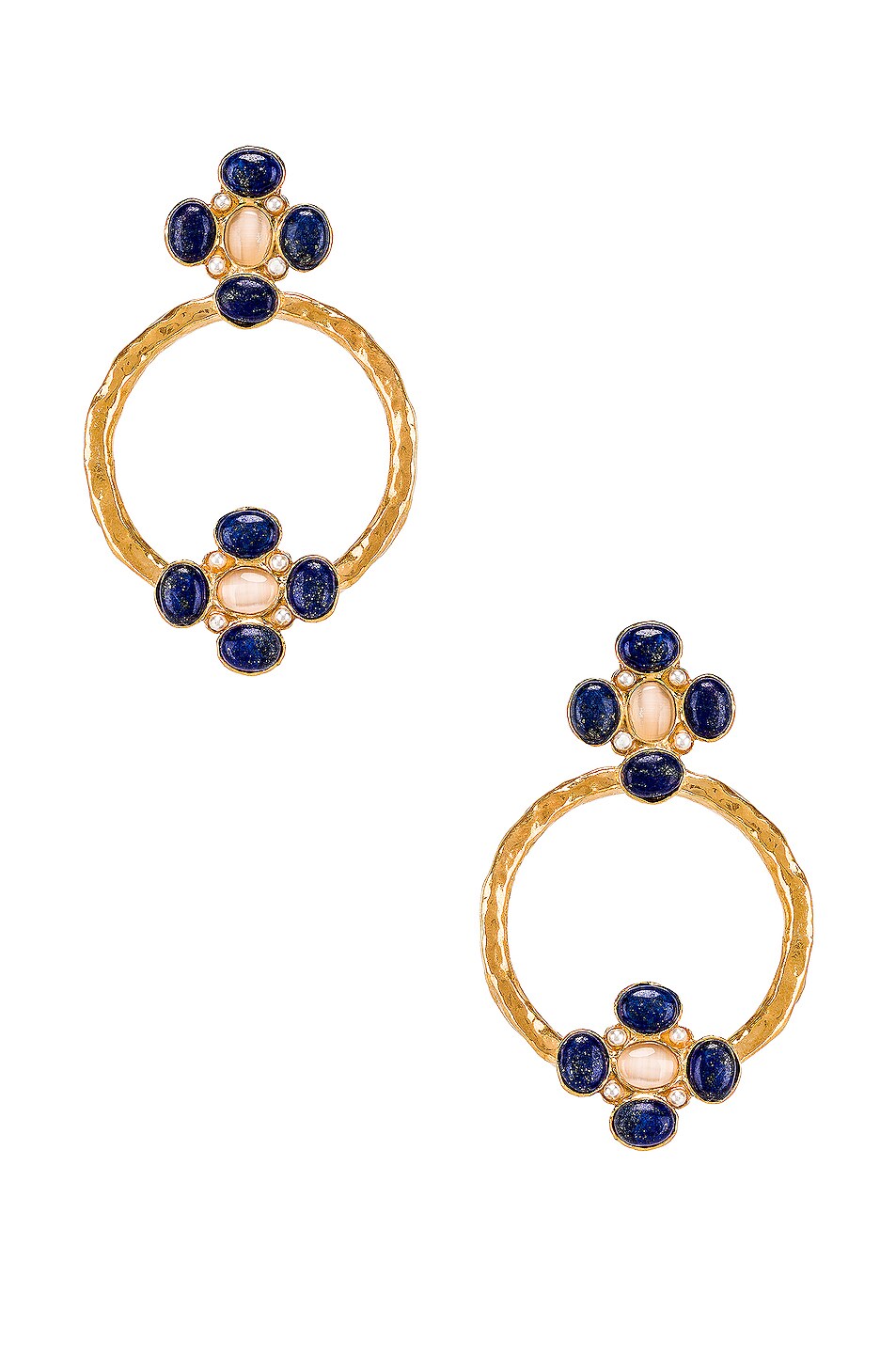 Image 1 of Christie Nicolaides Cruz Earrings in Blue