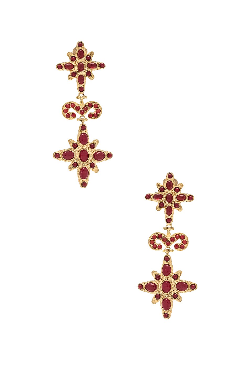 Image 1 of Christie Nicolaides Elsa Earrings in Red