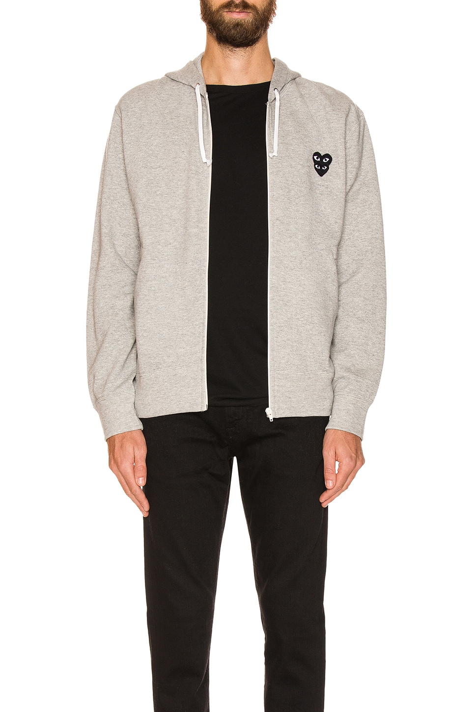 Image 1 of COMME des GARCONS PLAY Sweater in Grey
