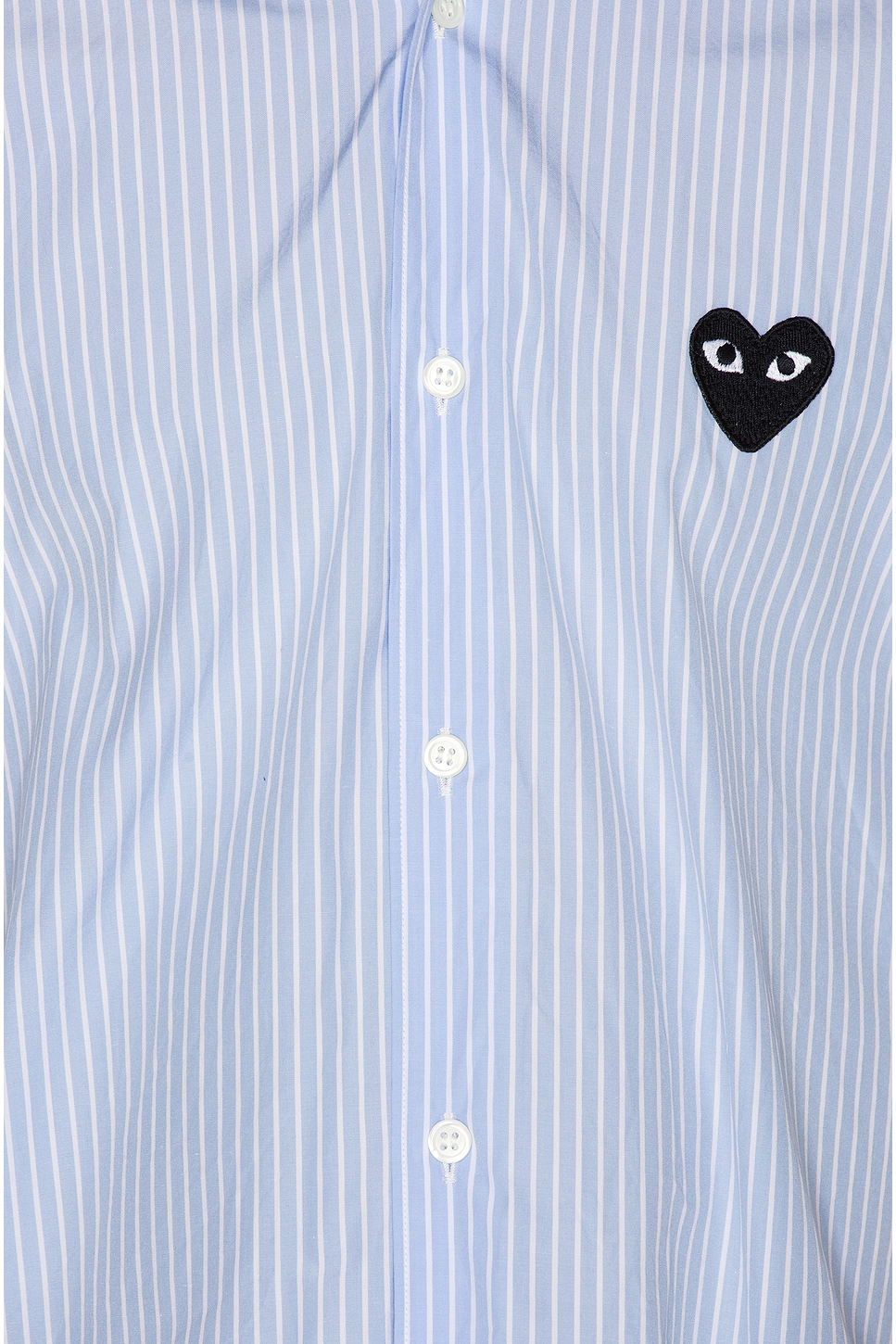 Image 1 of COMME des GARCONS PLAY Striped Shirt in Blue