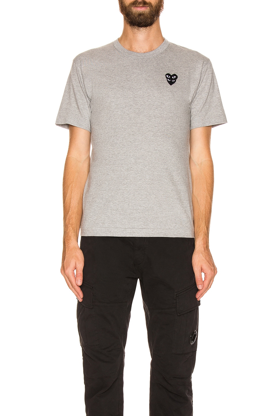 Image 1 of COMME des GARCONS PLAY T-Shirt in Top Gray