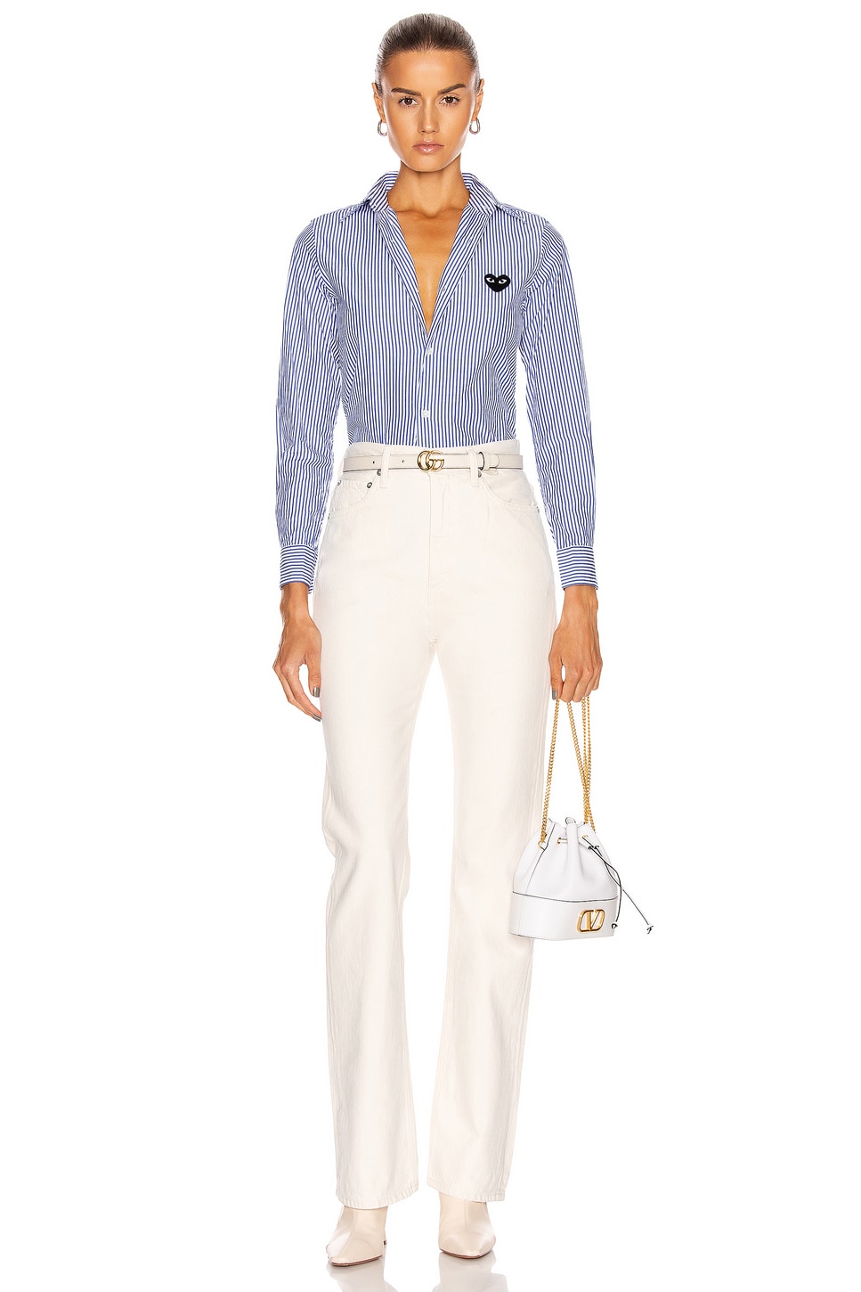 COMME DES GARÇONS PLAY - Striped Shirt | Plush