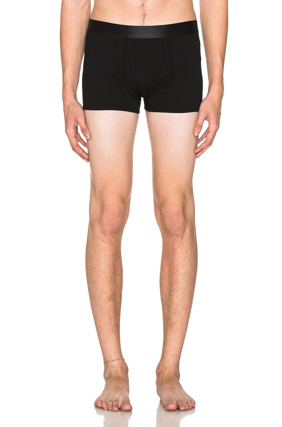 Image 1 of COMME des GARCONS SHIRT Underwear Boxer Briefs in Black