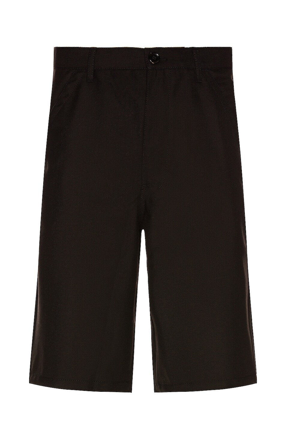 Image 1 of COMME des GARCONS SHIRT Wool Gabardine Short in Black