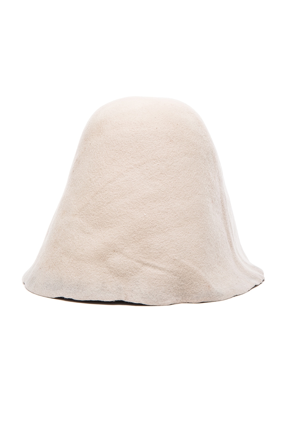 Image 1 of COMME des GARCONS SHIRT Wool Felt Hat in Grey