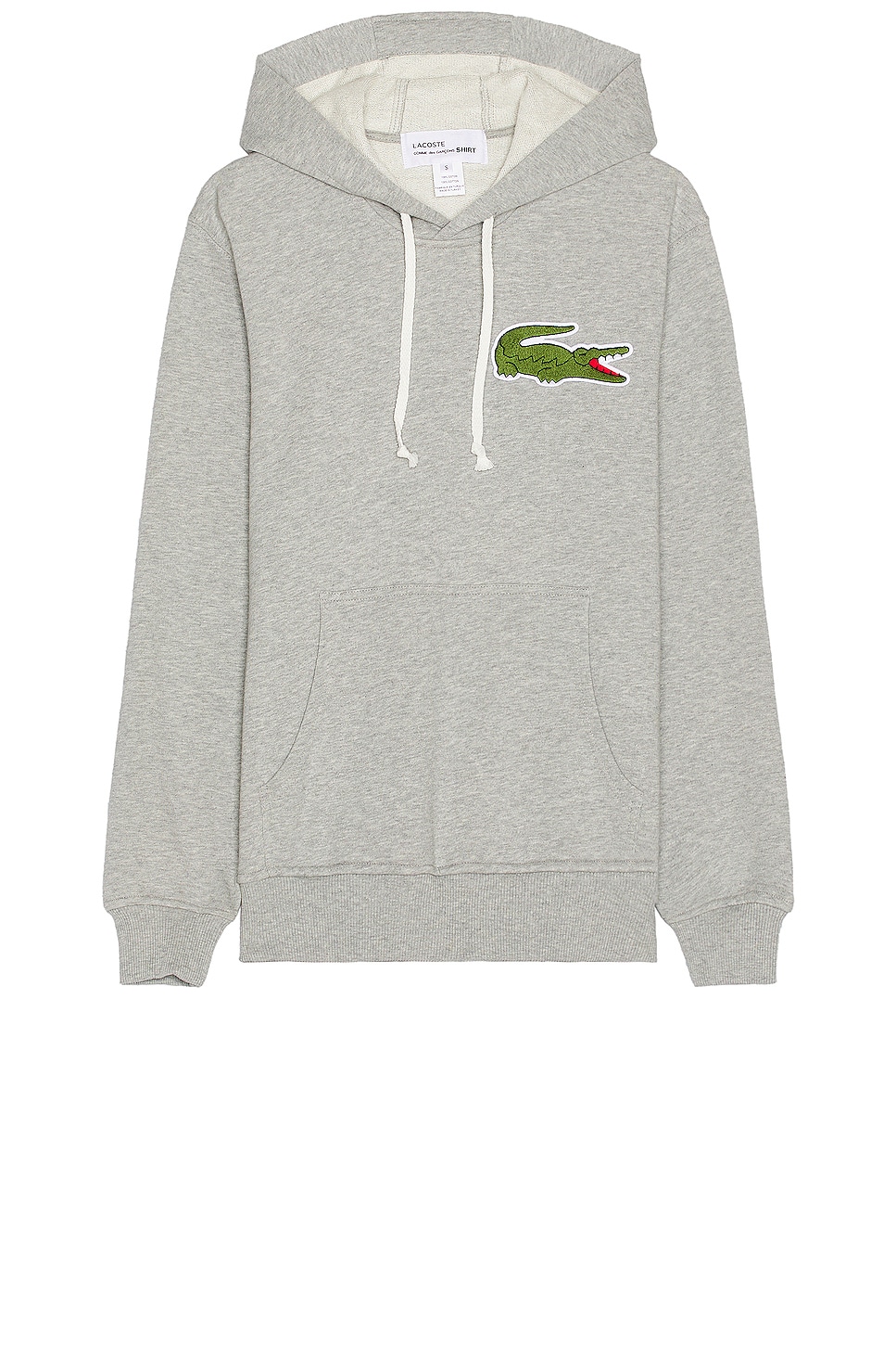 Image 1 of COMME des GARCONS SHIRT X Lacoste Hoodie in Grey
