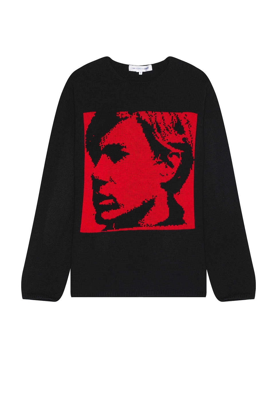 Image 1 of COMME des GARCONS SHIRT x Andy Warhol Jumper in Red