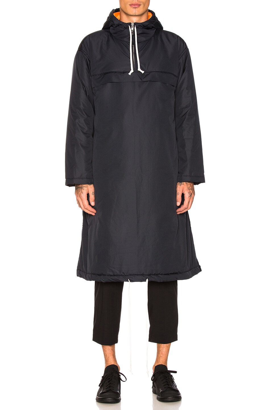 Image 1 of COMME des GARCONS SHIRT Boys Polyester Coat in Navy