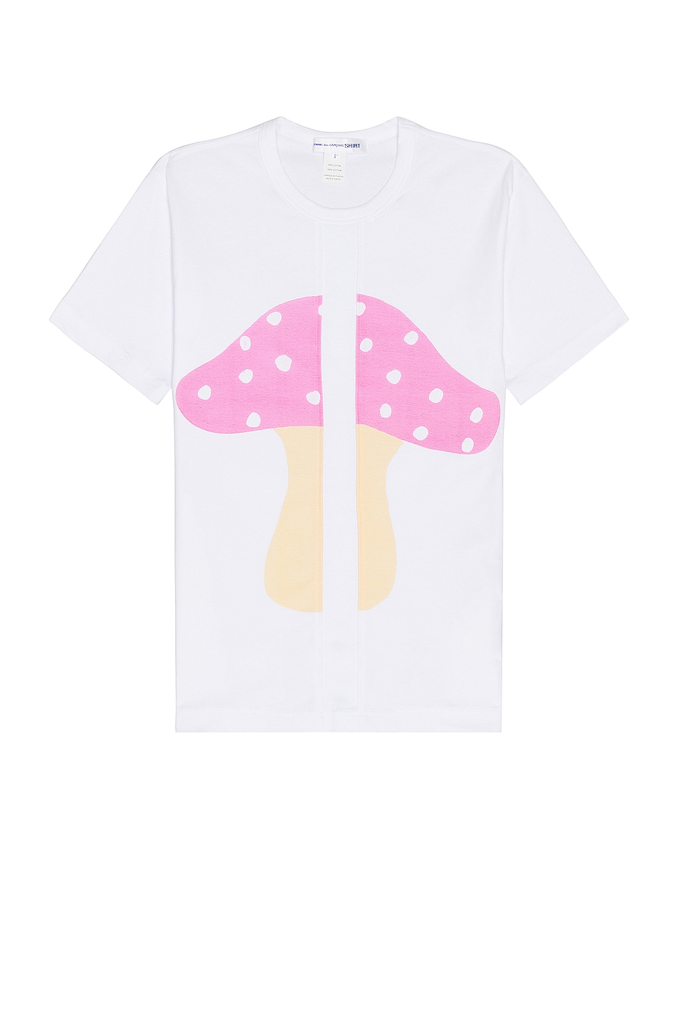 Image 1 of COMME des GARCONS SHIRT T-shirt in White