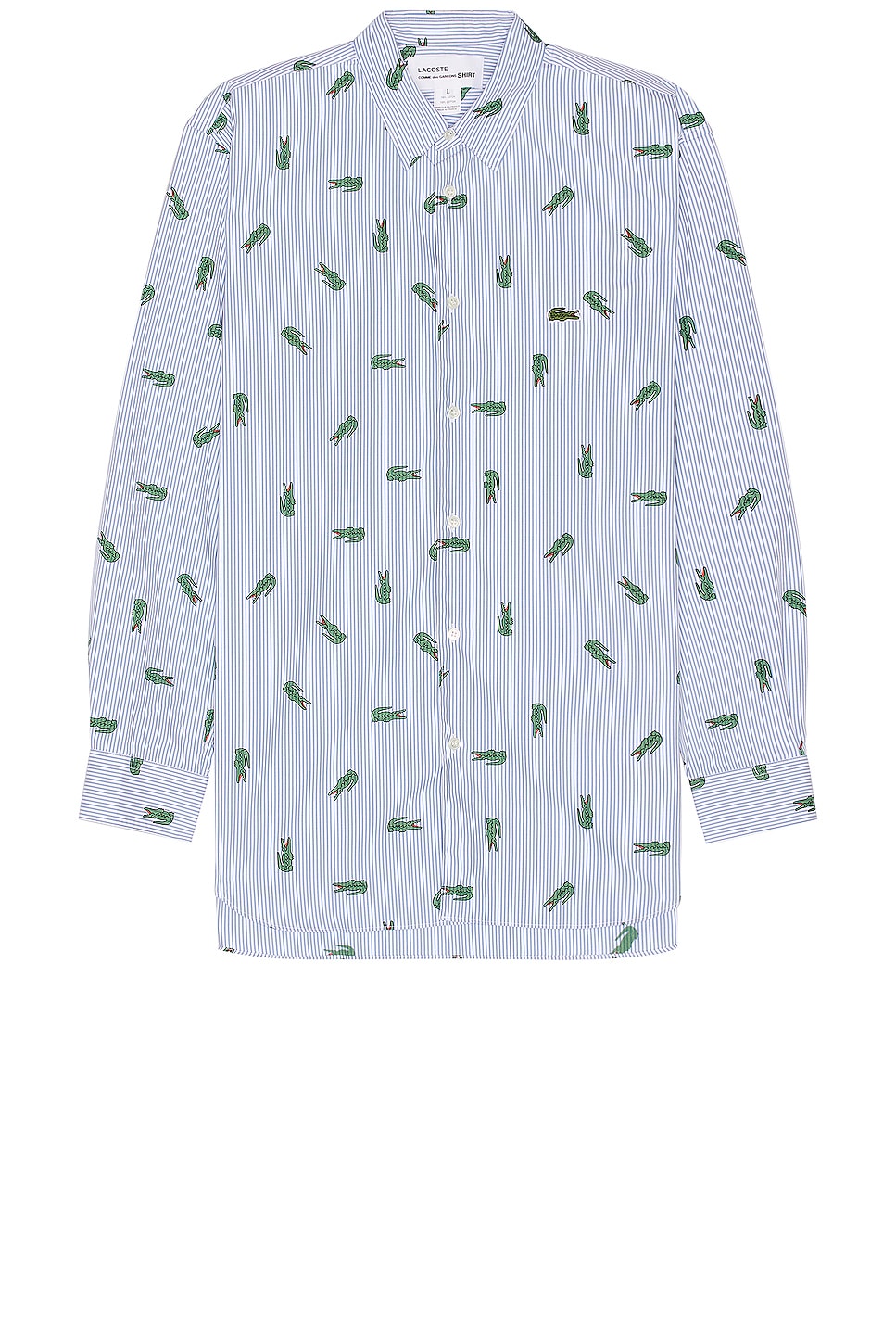 Image 1 of COMME des GARCONS SHIRT X Lacoste 1-a Shirt in Stripe