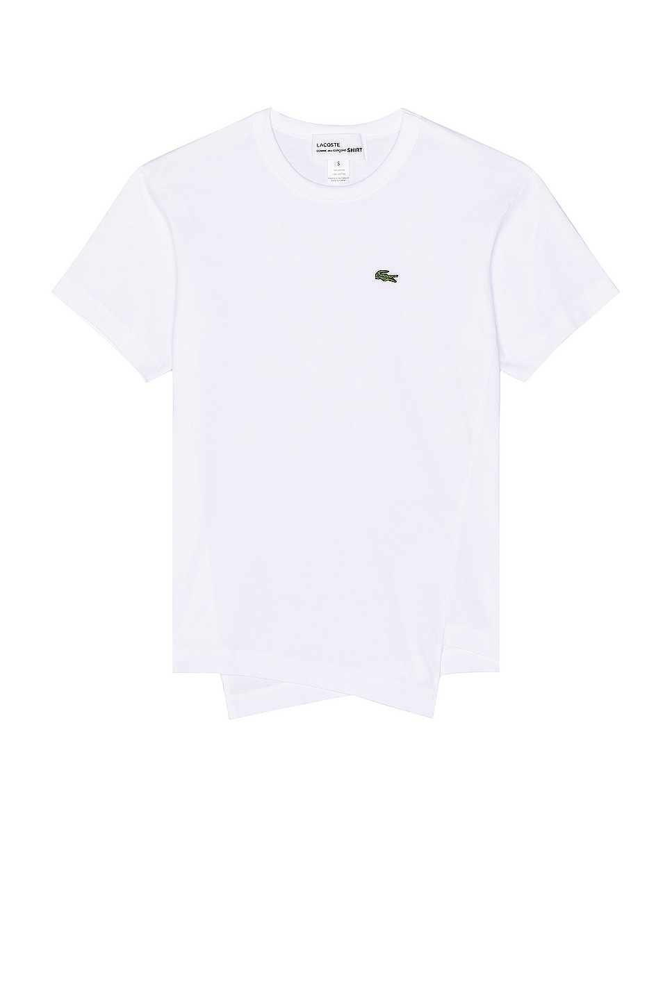 Image 1 of COMME des GARCONS SHIRT X Lacoste Tee in White