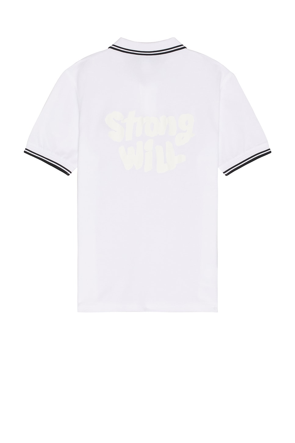 COMME des GARCONS SHIRT x FRED PERRY Strong Will Polo in White