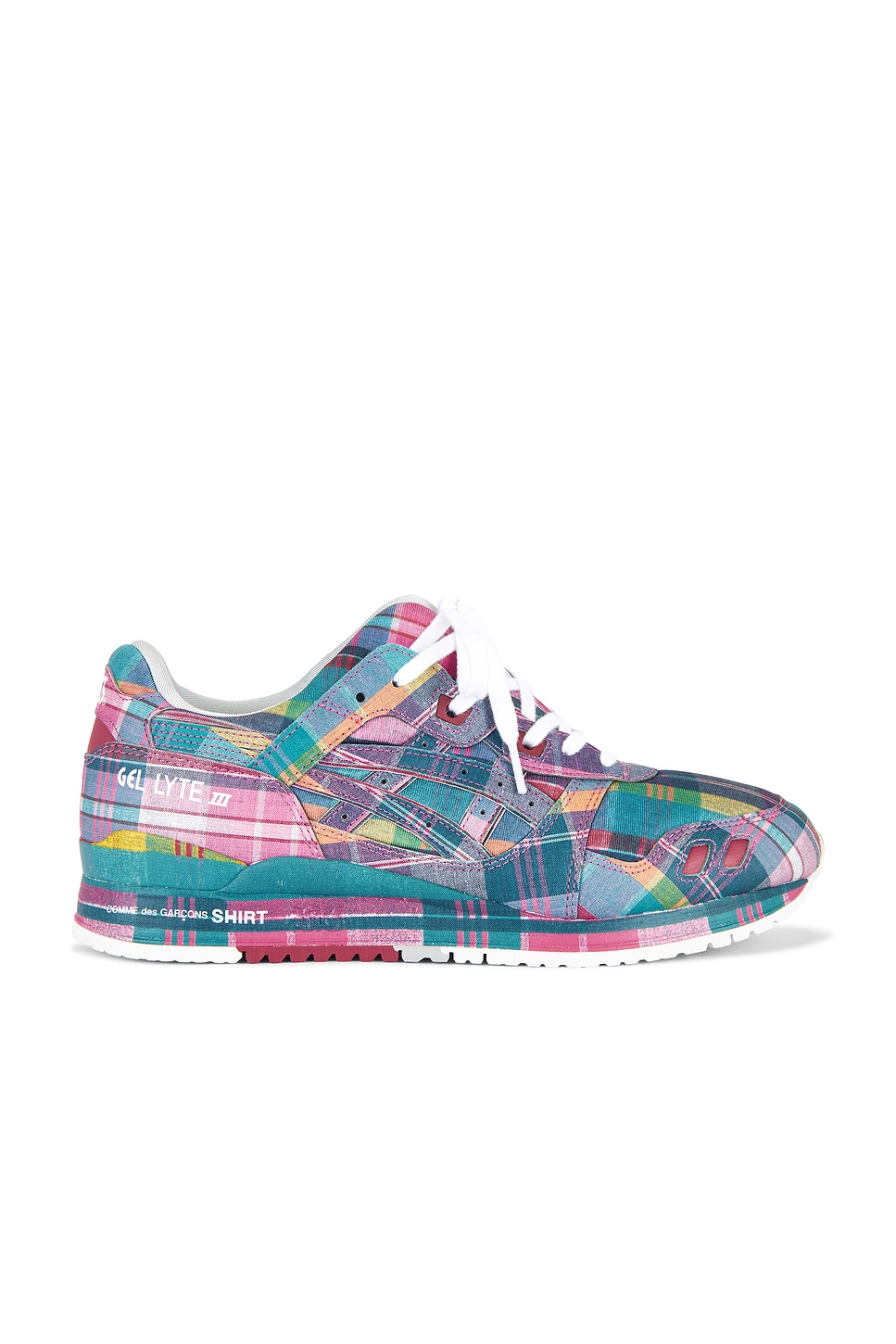 COMME des GARCONS SHIRT CDG SHIRT x ASICS GEL-LYTE III in Pink,Blue