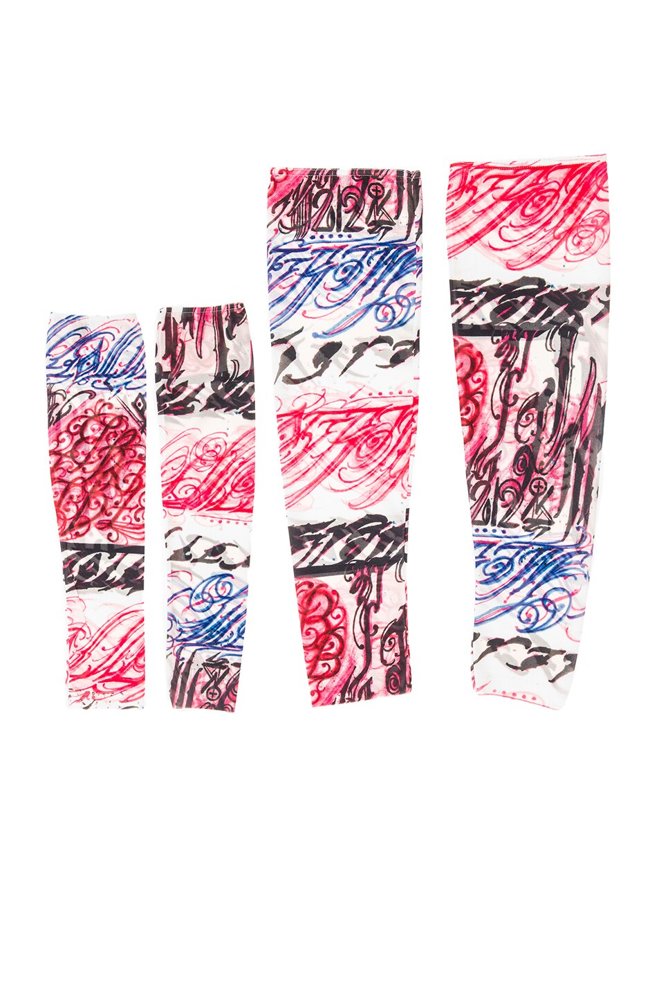 Image 1 of COMME des GARCONS Homme Plus Inkjet Print Sleeves in A Pattern