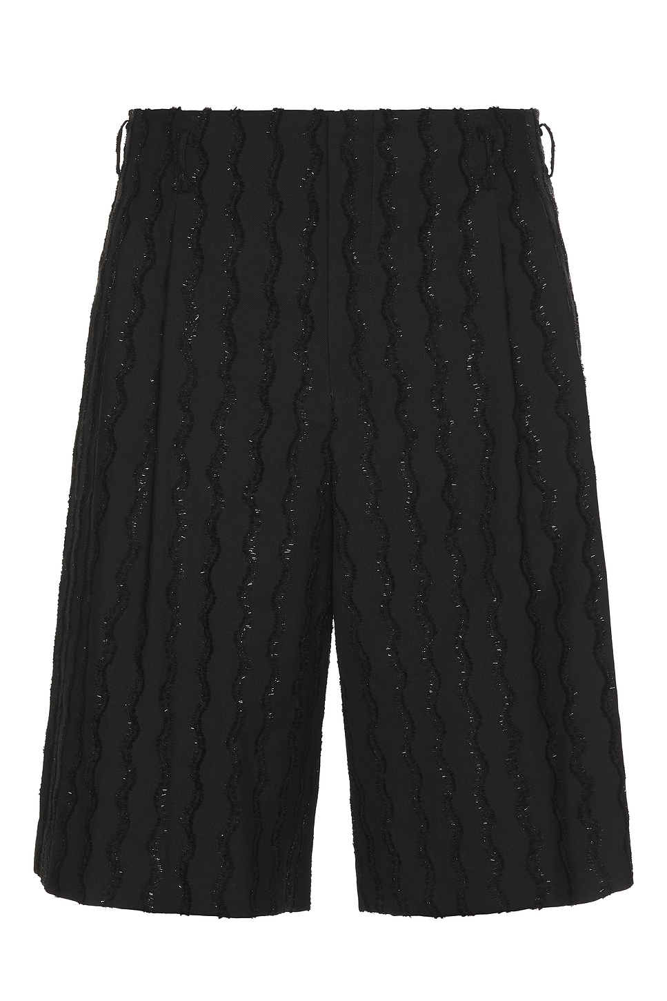 Image 1 of COMME des GARCONS Homme Plus Viera Mall Embroidery Shorts in Black