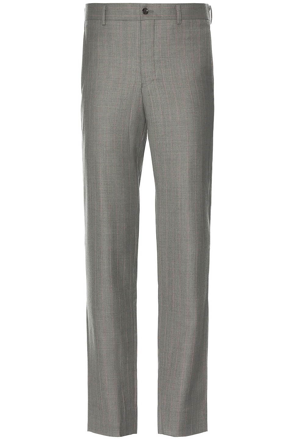 Image 1 of COMME des GARCONS Homme Plus Pencil Striped Pant in Grey & Pink