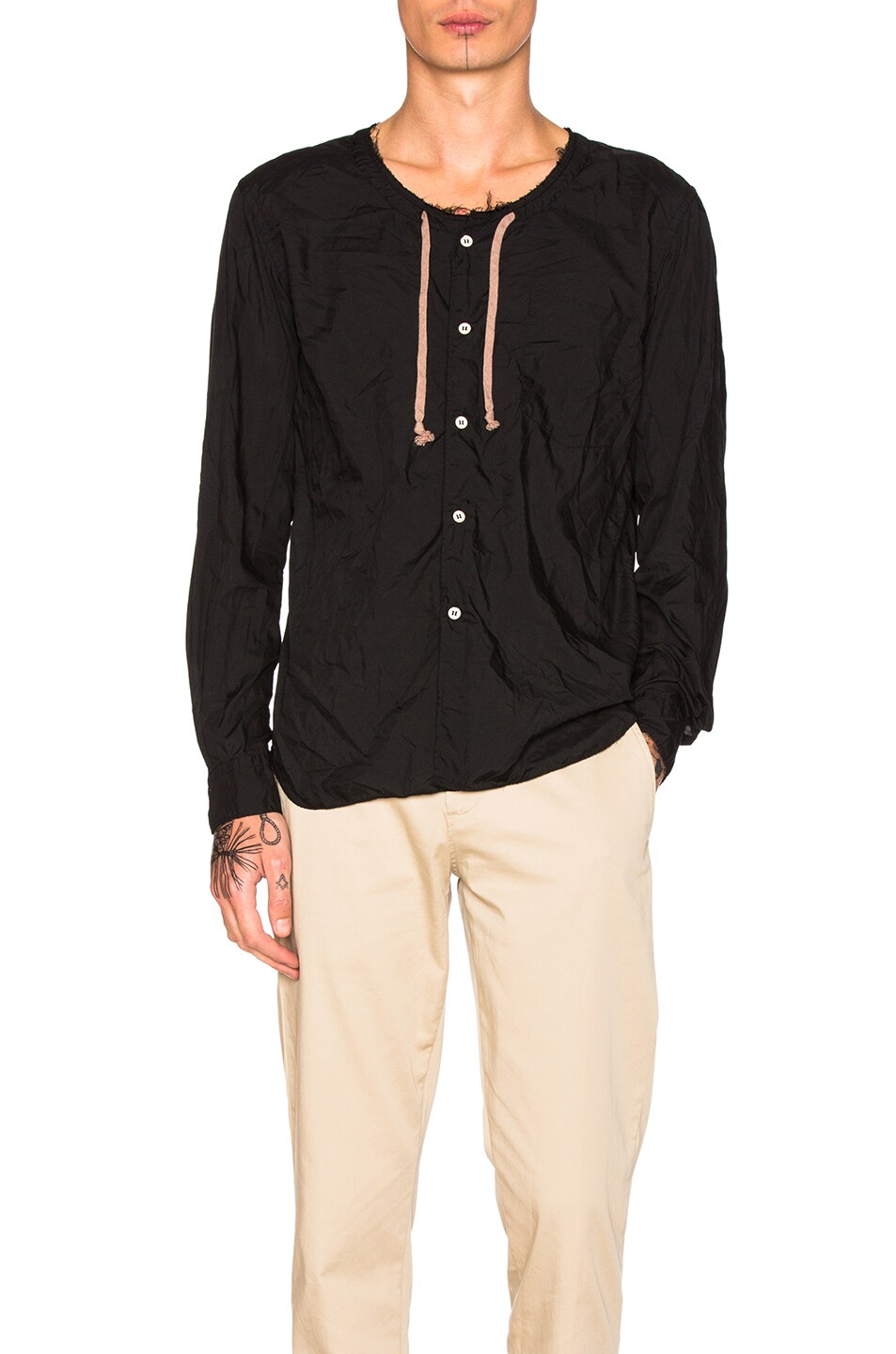 Image 1 of COMME des GARCONS Homme Plus Ester Broad Shirt in Black