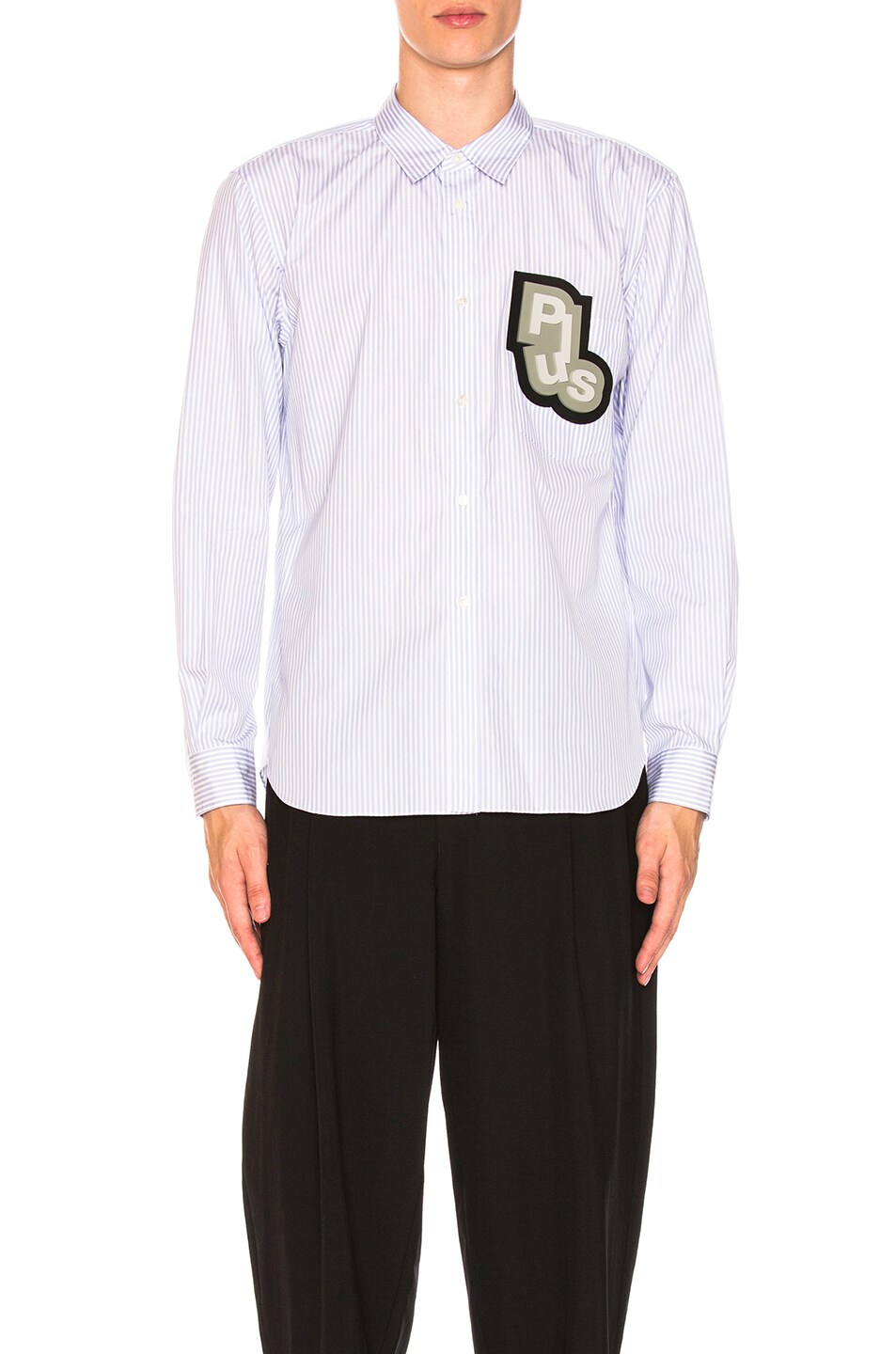 Image 1 of COMME des GARCONS Homme Plus Cotton Shirt in D Pattern