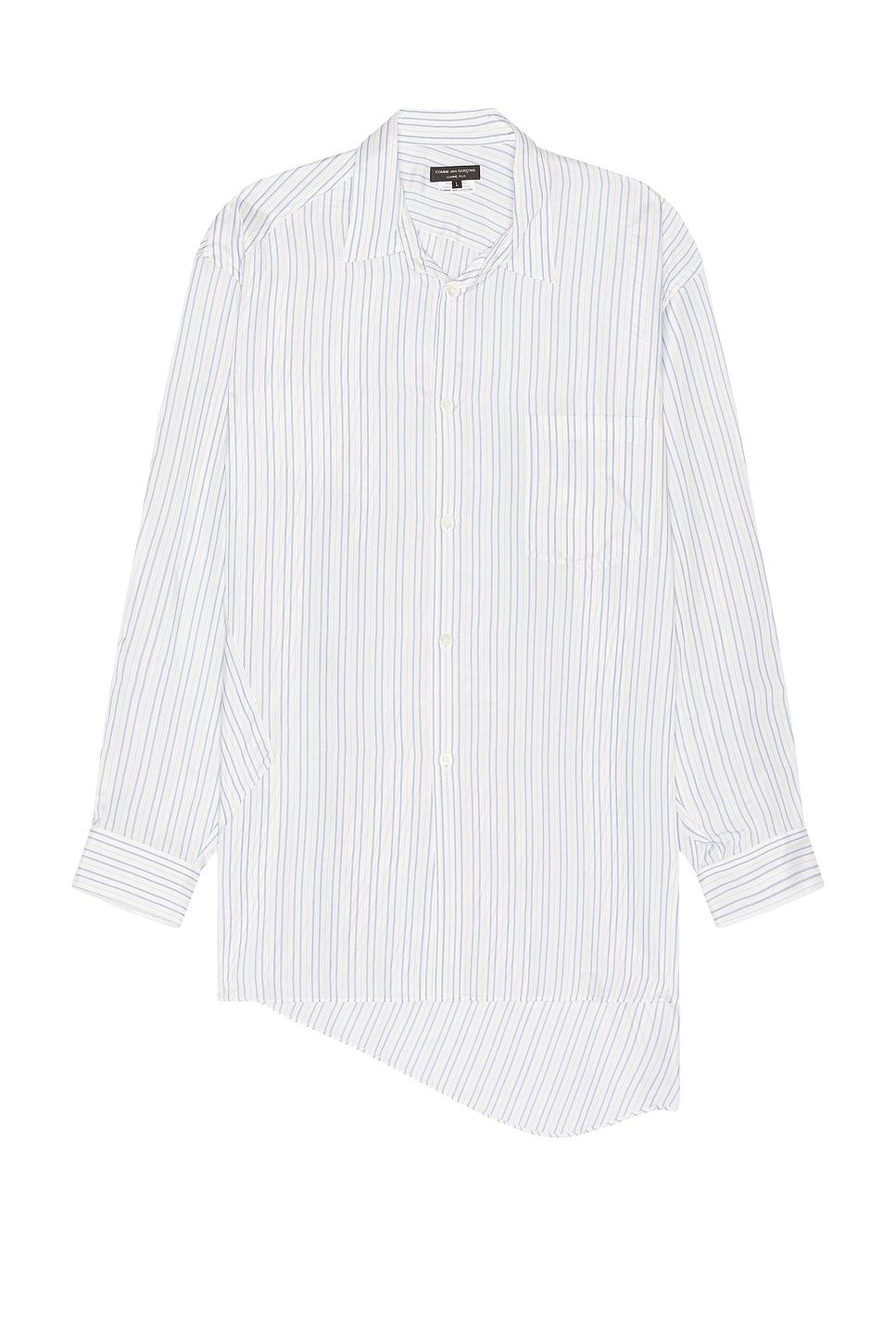 COMME des GARCONS Homme Plus Stripe Shirt in White