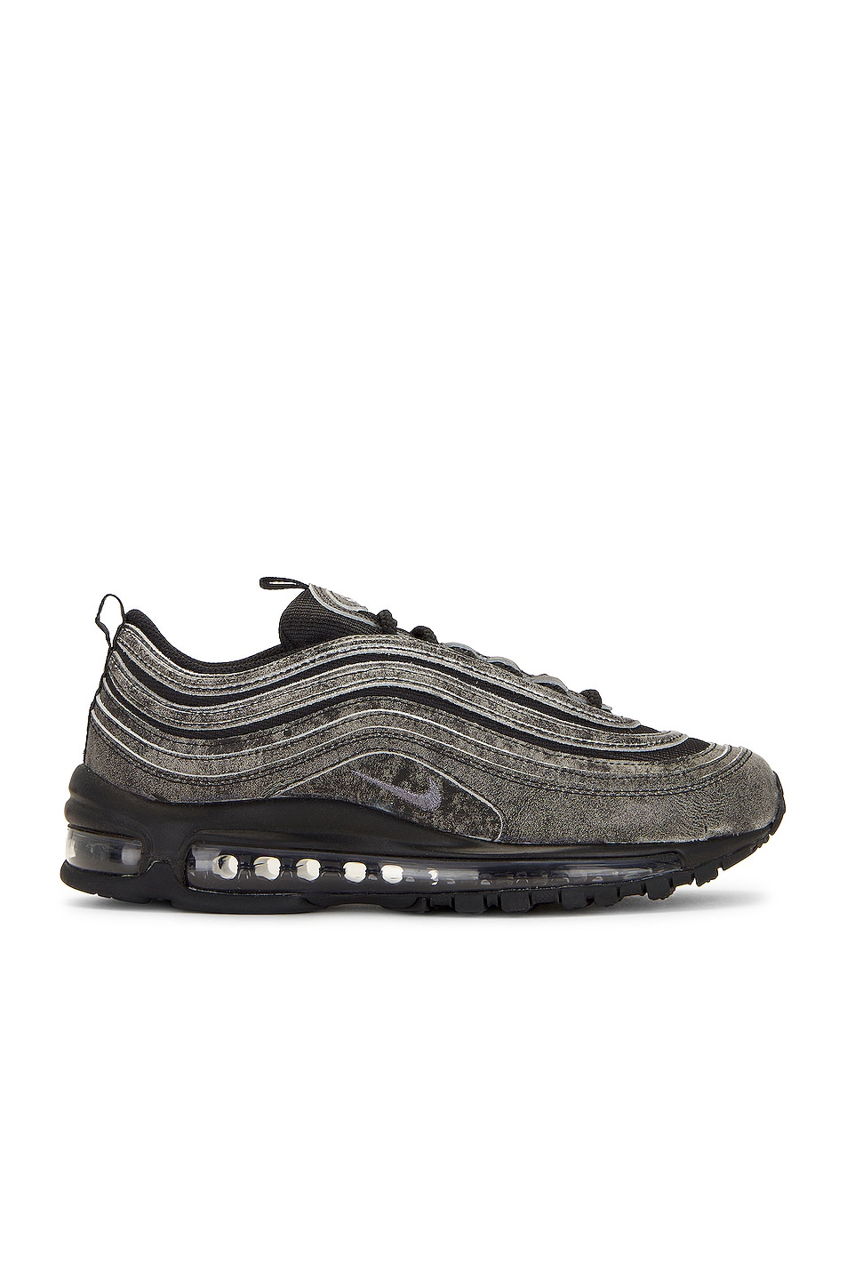 Image 1 of COMME des GARCONS Homme Plus NIKE Air Max 97 in Black