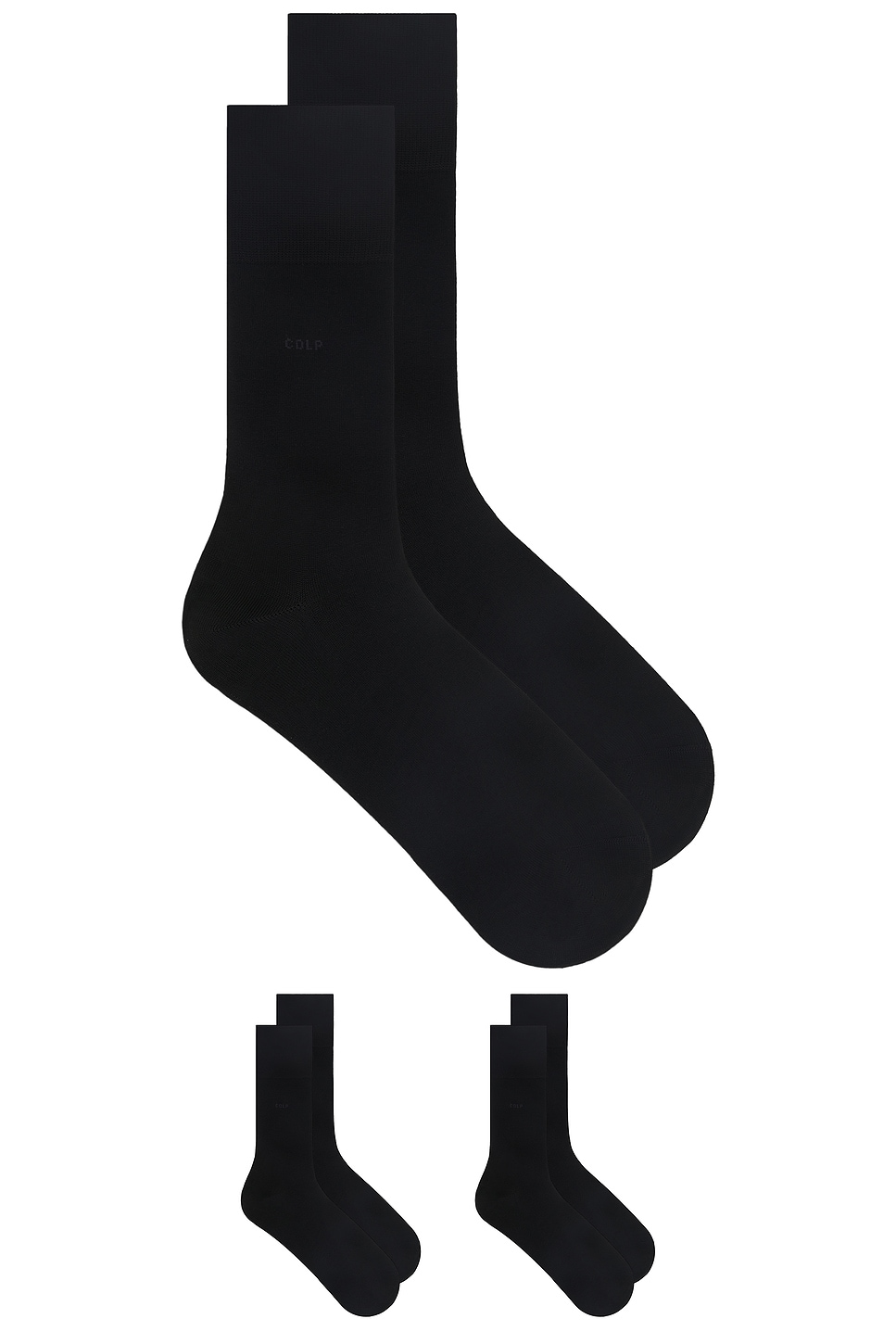 6 X Cotton Socks in Black