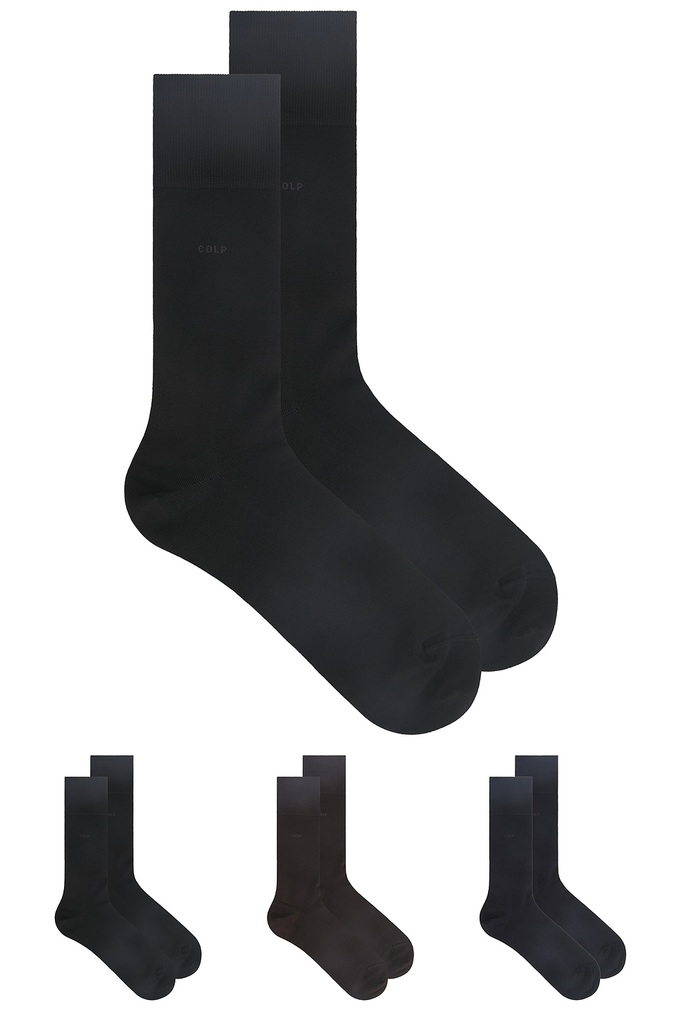 6 X Cotton Socks in Navy