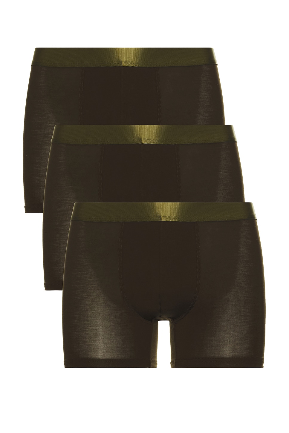 3 X Boxer Briefs in Olive
