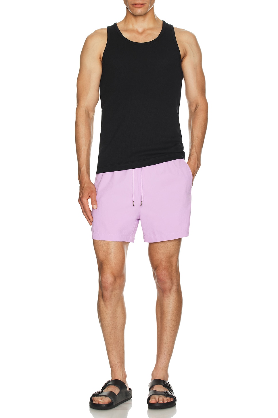 Image 1 of CDLP Dry Nylon Poplin Swim Trunks in Lilac
