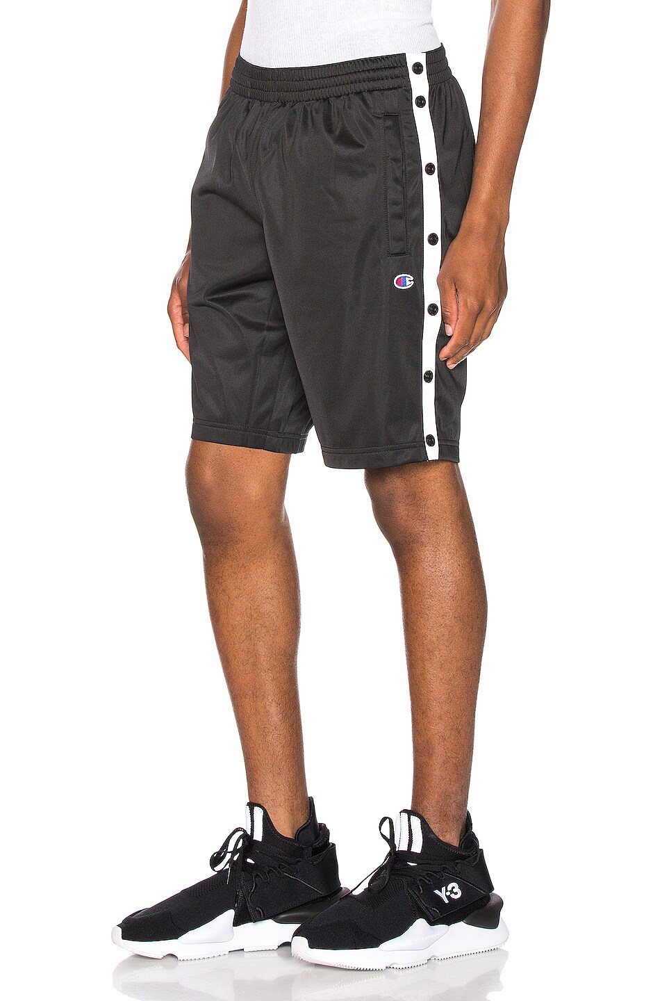 Image 1 of Champion Reverse Weave Champion Shorts in Navy