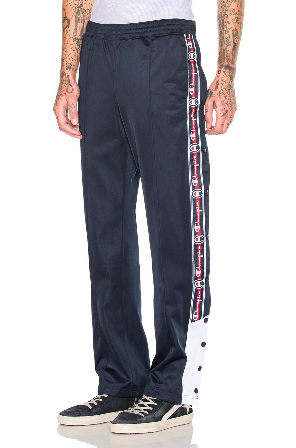 Image 1 of Champion Reverse Weave Track Pant in Navy