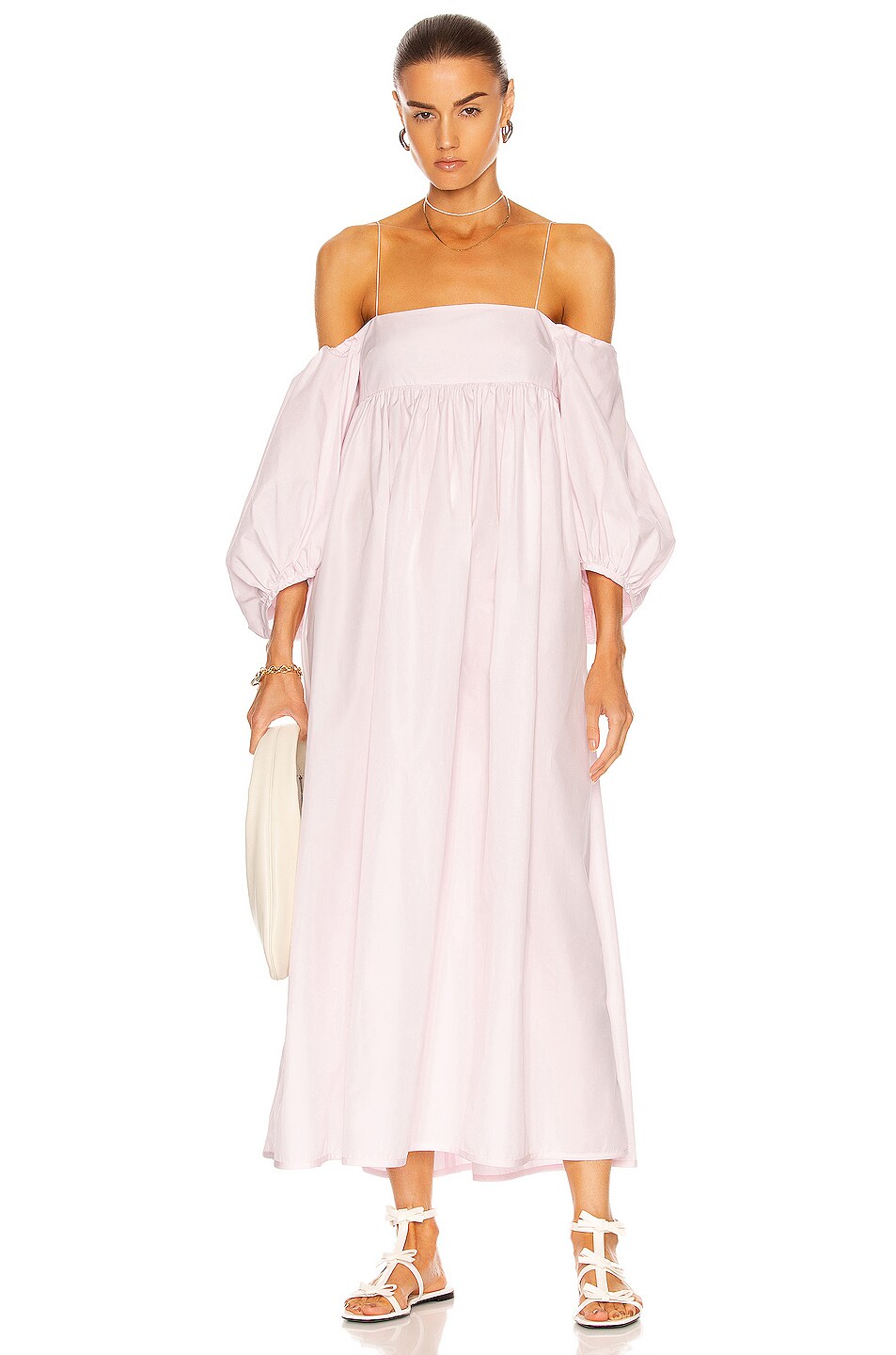 Image 1 of Cecilie Bahnsen Holly Gown in Blossom Pink