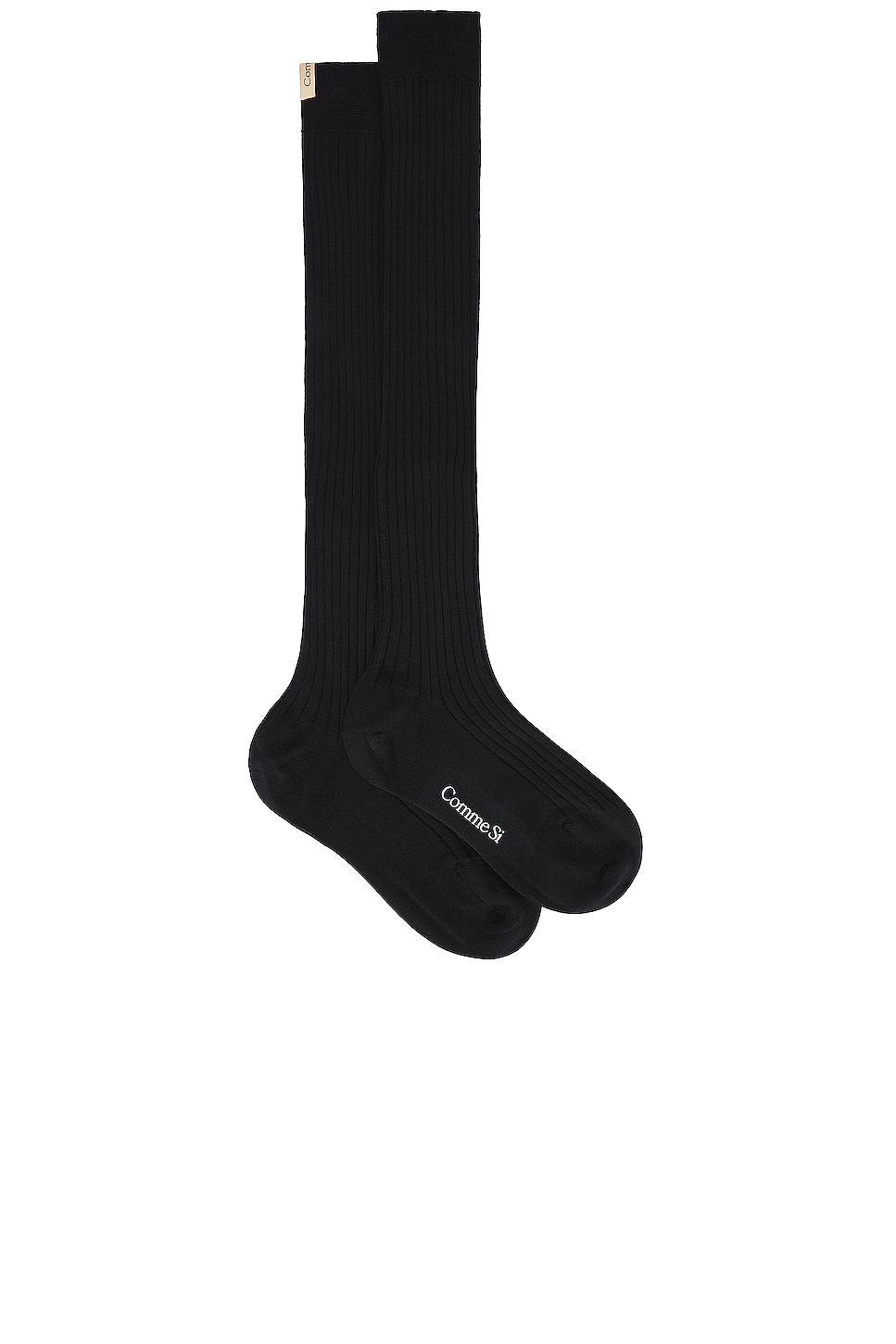 The Knee High Sock in Black