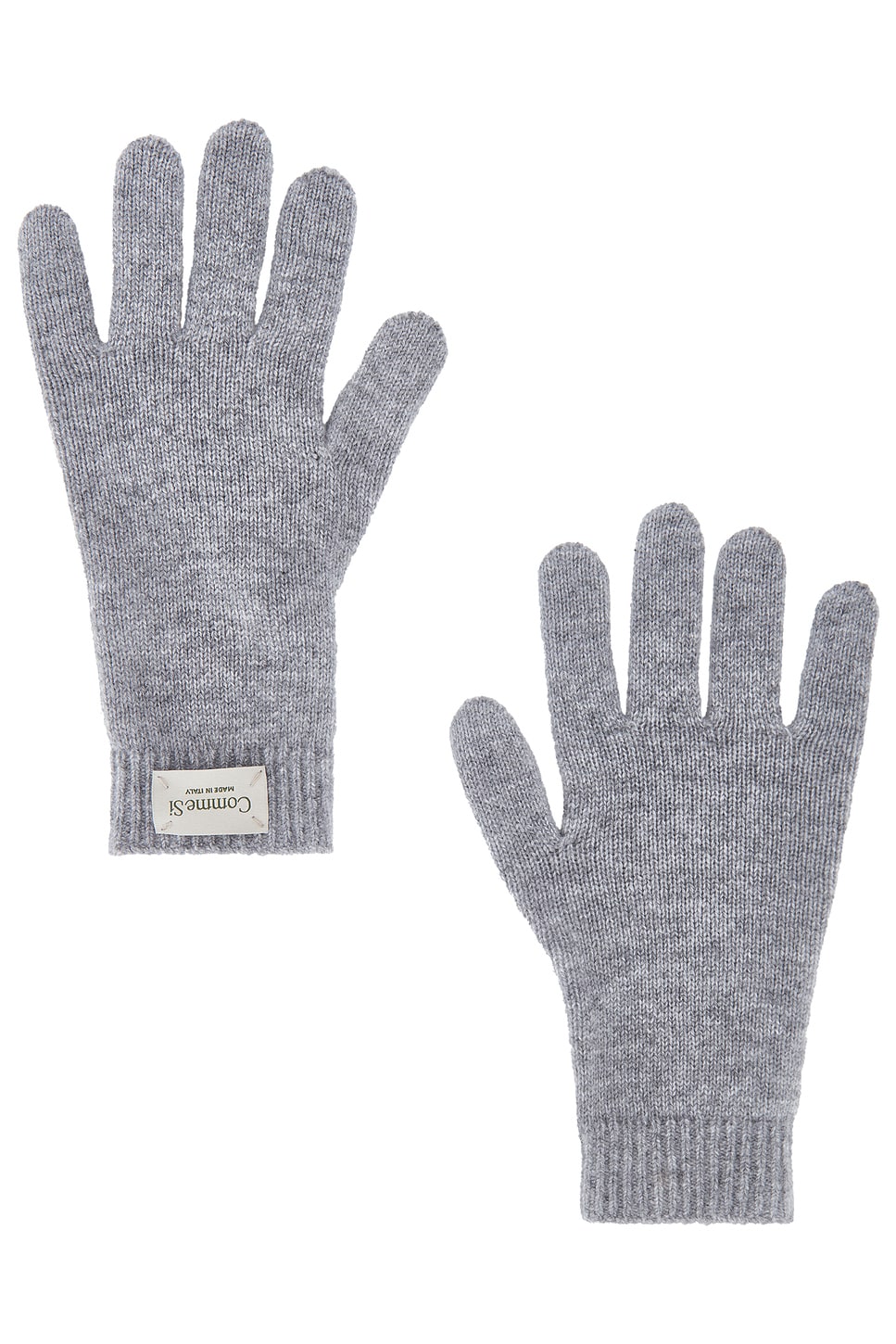Comme Si Cashmere Short Gloves in Grey