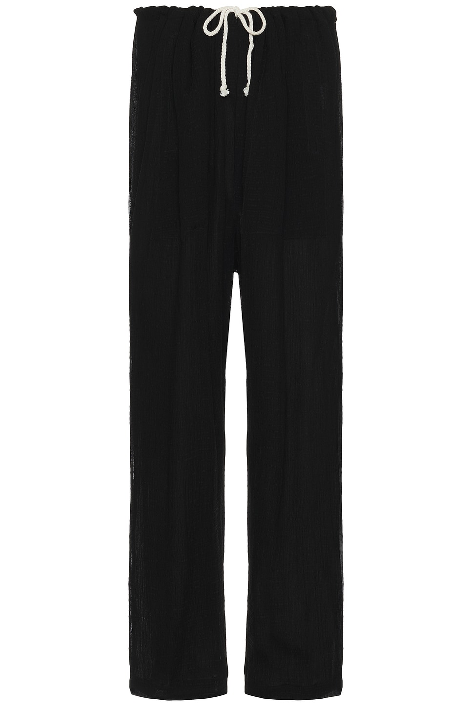 Image 1 of Connor McKnight Crinkle Pajama Pant in Black