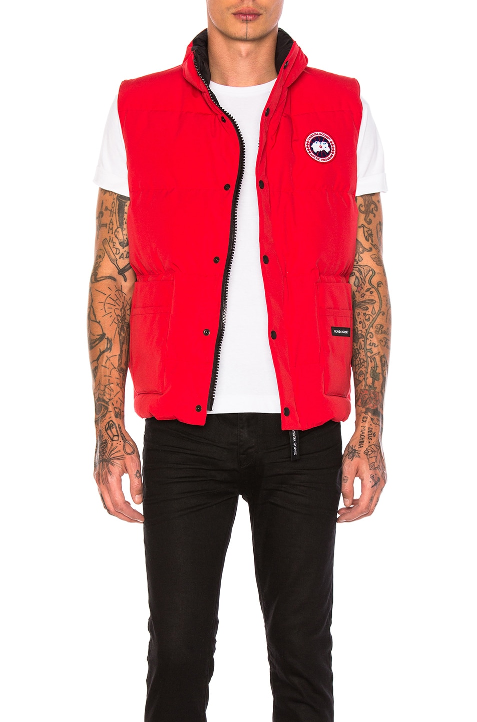 Image 1 of Canada Goose Freestyle Poly-Blend Vest in Red