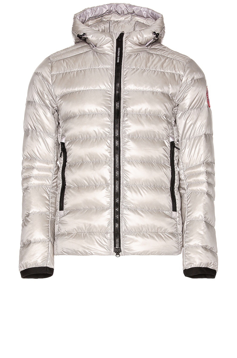 Image 1 of Canada Goose Crofton Puffer Hoody in Silverbirch