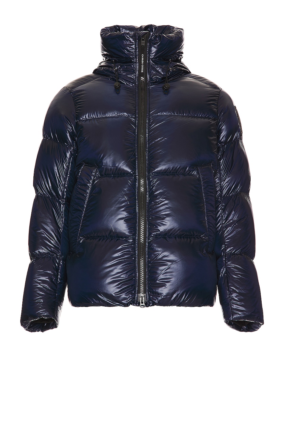 Image 1 of Canada Goose Crofton Puffer with Black Disk in Atlantic Navy